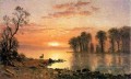 Coucher de soleil Albert Bierstadt
